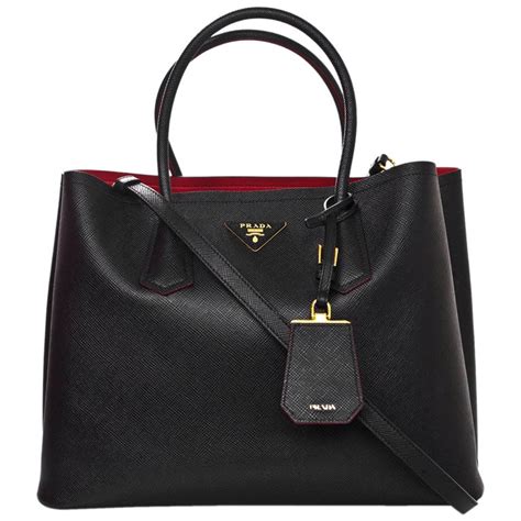 black prada purse with red inside|prada black purse small.